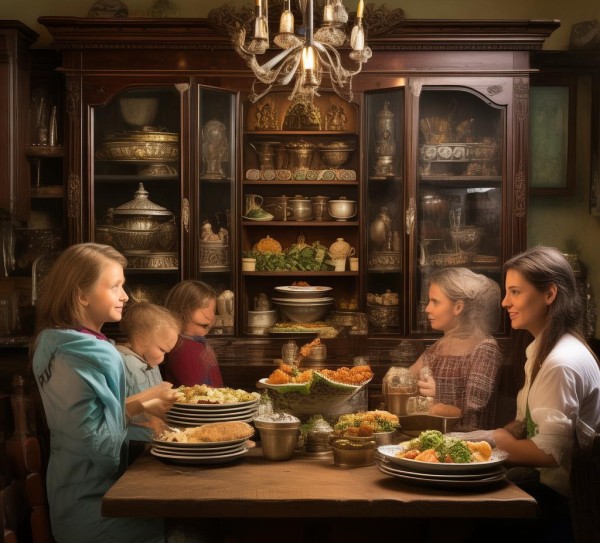 普通家庭与特殊家，外婆家的珍藏美食